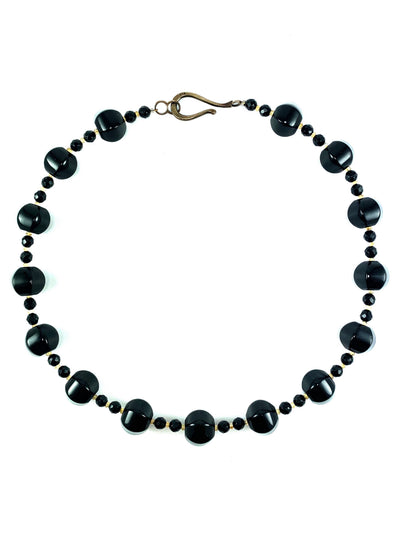 onyx-silver-necklace